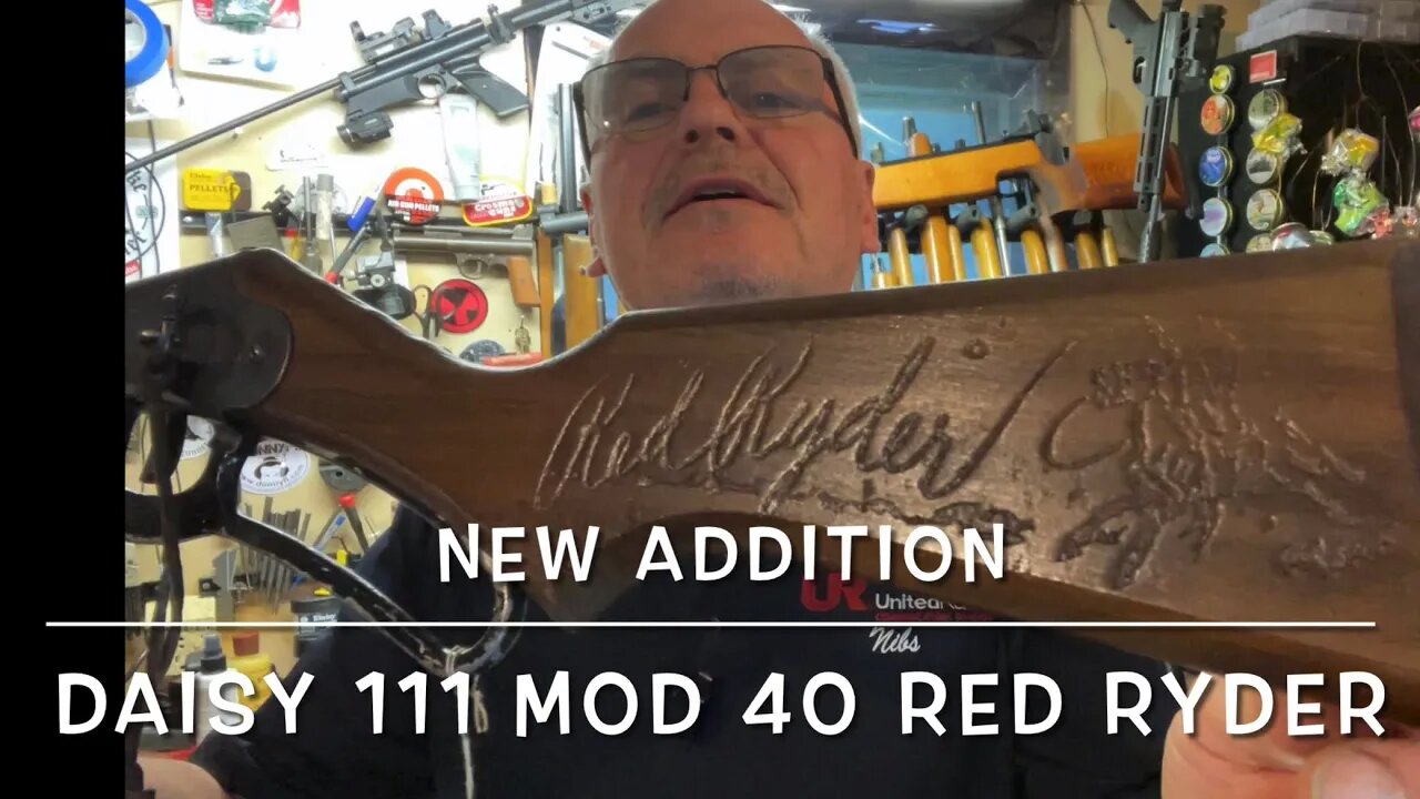 New addition to the collection, 1947-49 Daisy No 111 Model 40 Red Ryder. First look and Chrony tests