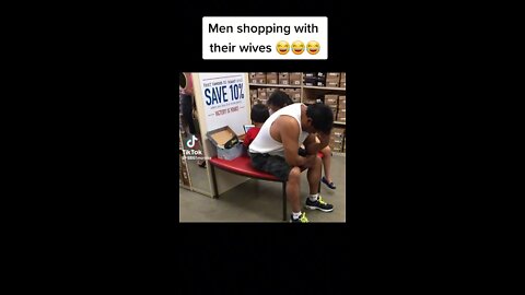 when you go shopping with your wife😂