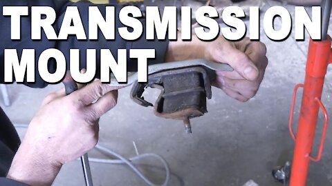 How to remove a transmission mount - 2010 Subaru Forester