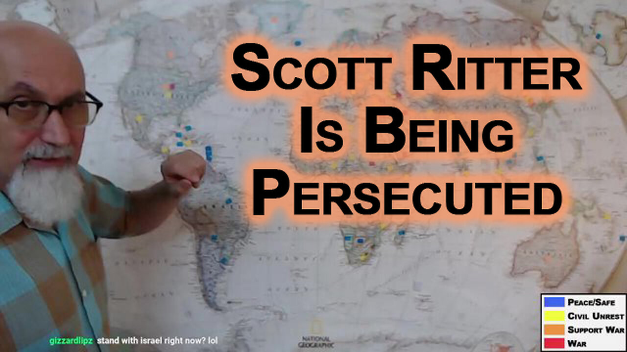 Scott Ritter Is Being Persecuted [See Links to My Article & Ritter’s 2006 Iraq Confidential Speech]