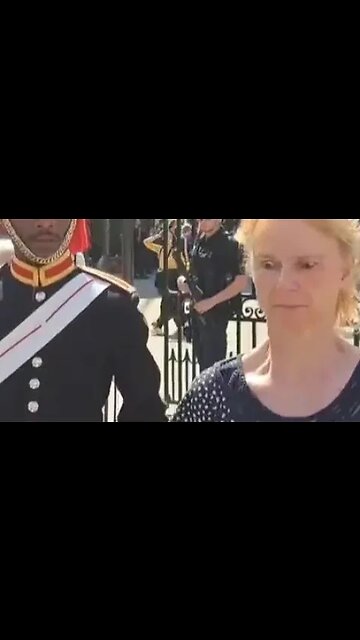 when tourist's love to touch the kings guard #thekingsguard