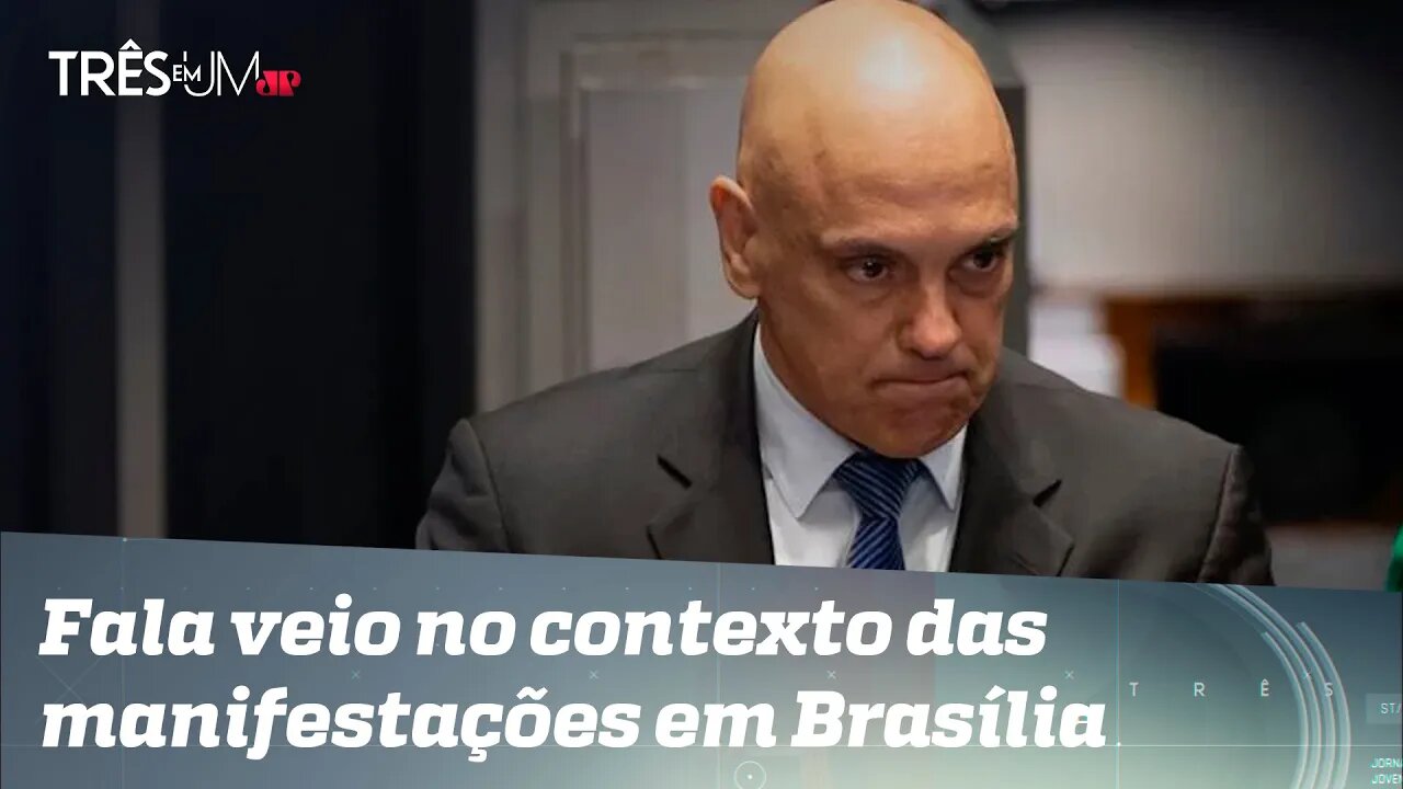 Moraes diz que "ainda tem muita gente para prender e multa para aplicar"