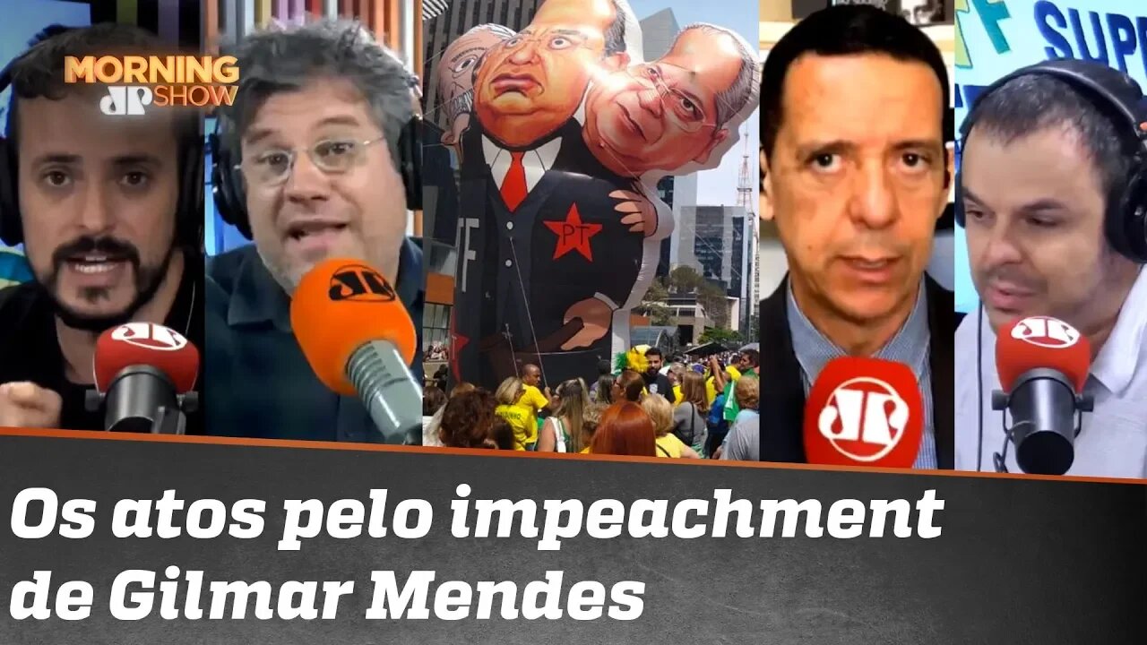 Bancada discute manifestação pelo impeachment de Gilmar Mendes