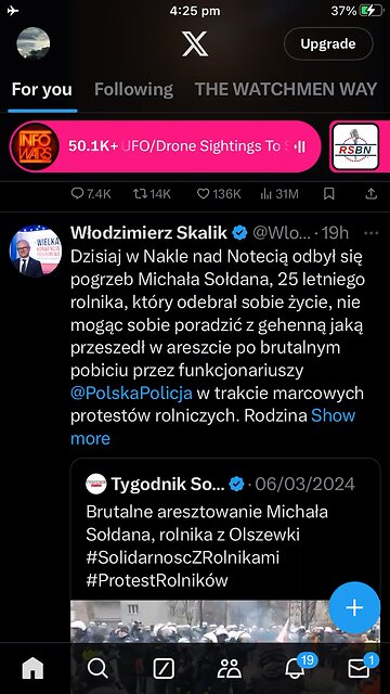 In polish : farmer committed suicide