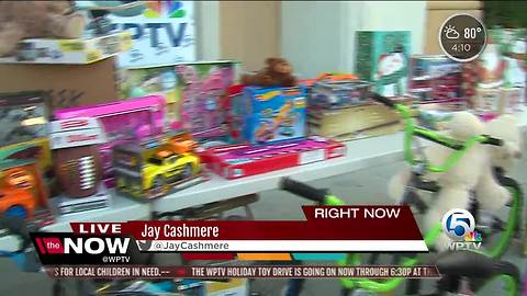 WPTV Annual Toy Drive underway