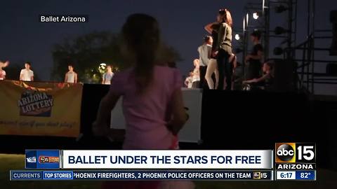 Ballet under the stars for free!