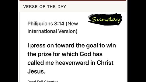 Verse of the Day