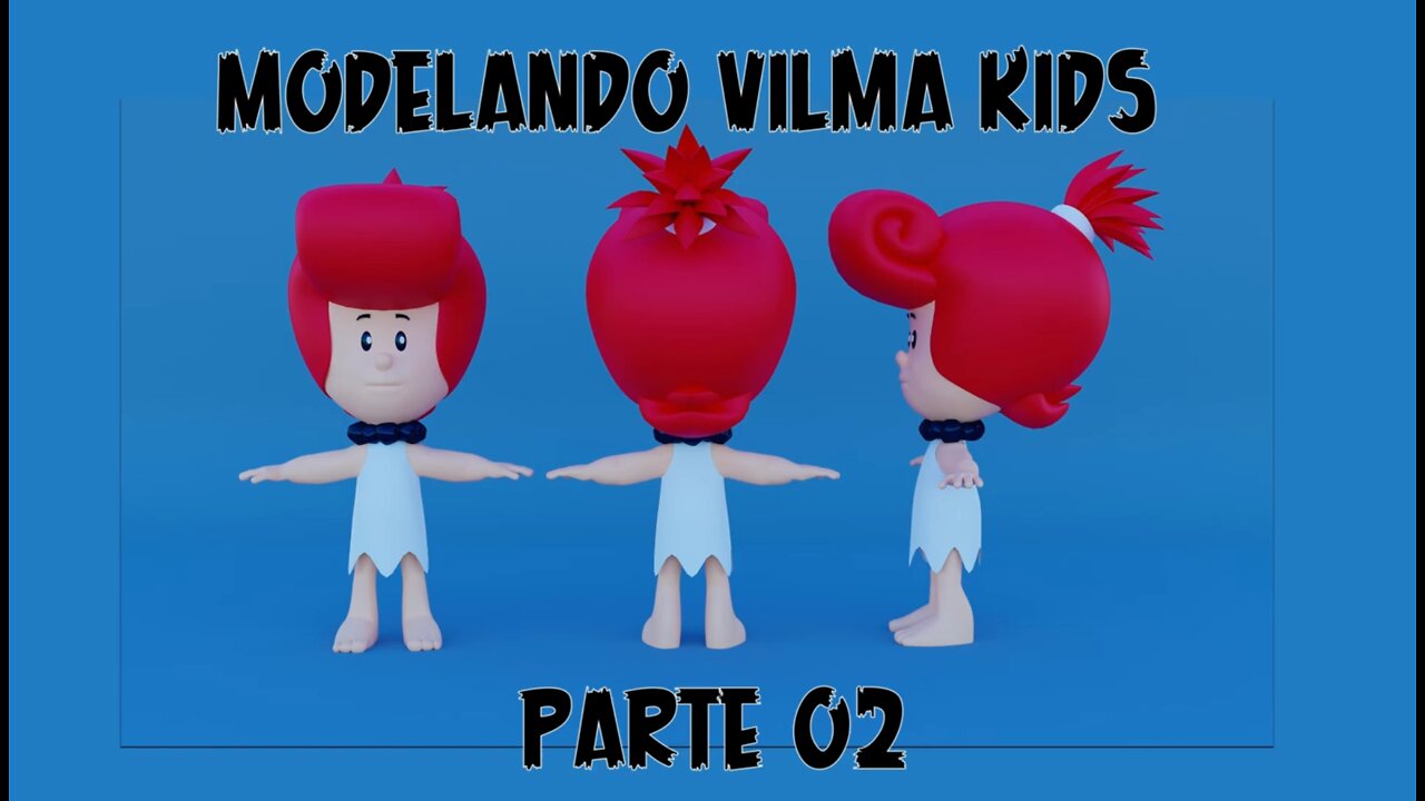 Blender Tutorial - Modeling Wilma Kids - Part 02