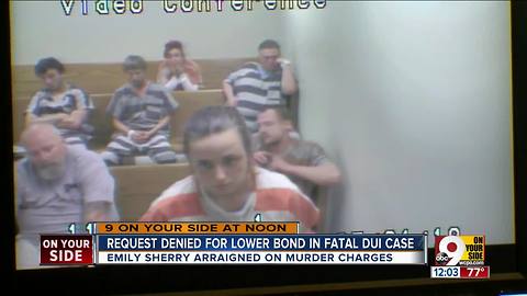 Lower bond request denied in fatal DUI case