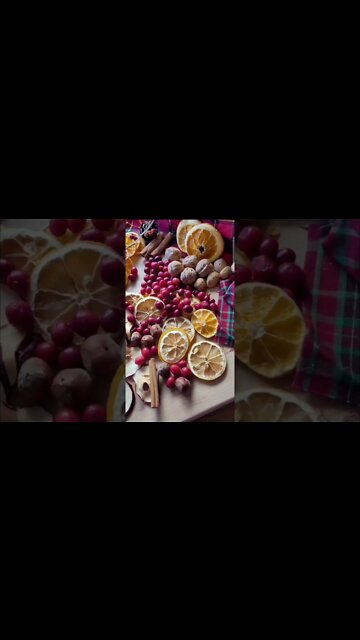 Dry Winter Fruit Garland