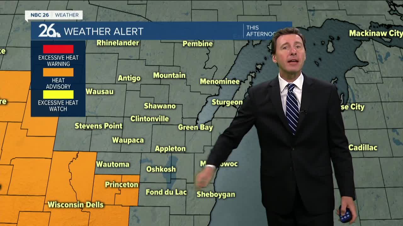 Michael Fish's NBC 26 weather forecast