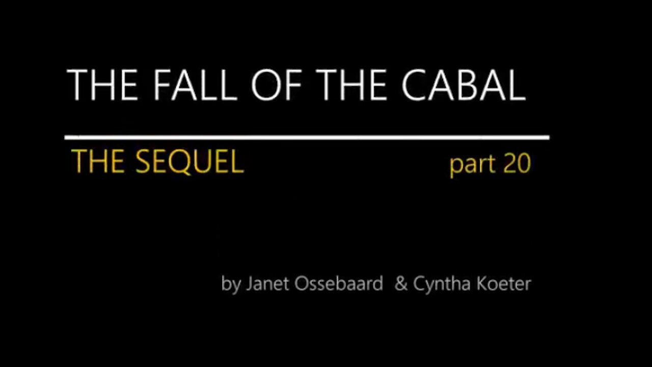 SEQUEL TO THE FALL OF THE CABAL- Cabalin kaatuminen Osa 20