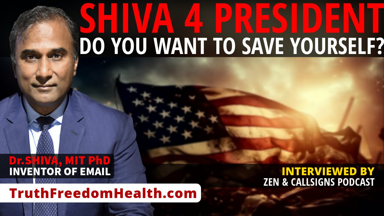 Dr.SHIVA™ LIVE: Do You Want to SAVE YOURSELF?