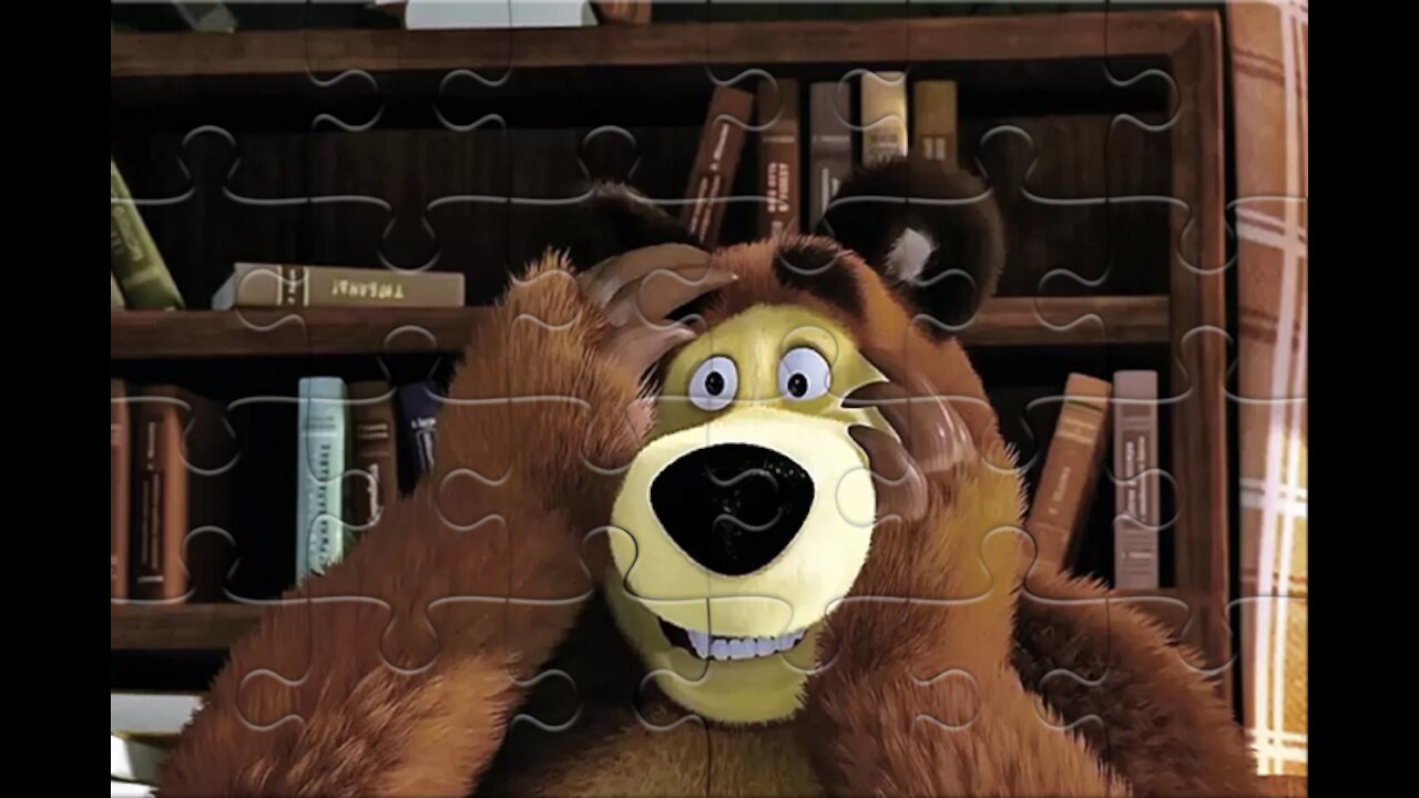 Masha and The Bear Puzzles for children