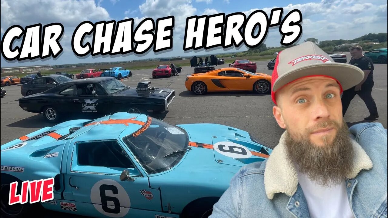 Car Chase Hero’s Driving Experience Livestream