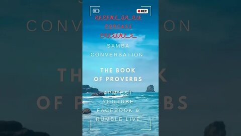 Samba Conversation Present the book of Proverbs