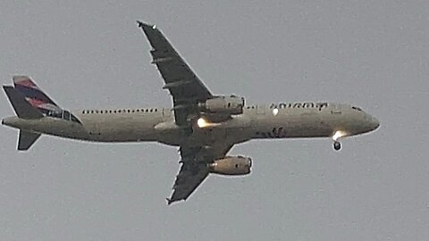 Airbus A321 PT-MXI vindo de Guarulhos para Fortaleza