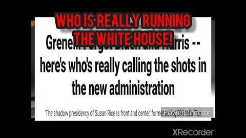 Who is running the white house?