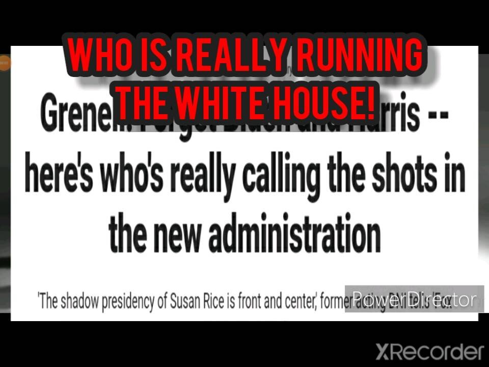 Who is running the white house?