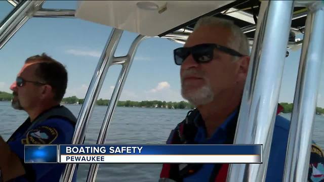 Memorial Day weekend one of the busiest for Pewaukee Lake Patrol