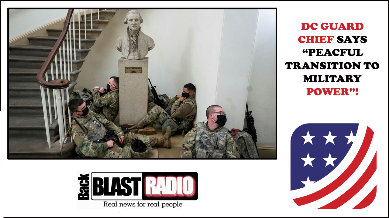 DC Chief says 'Peaceful transition to military power!"