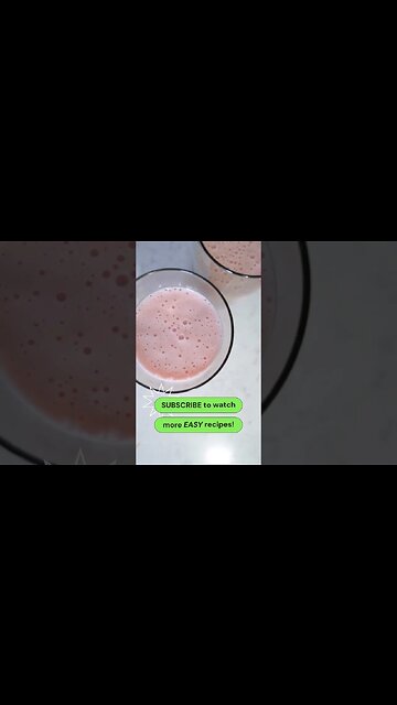 Mixed berries Milkshake - Simple easy recipe