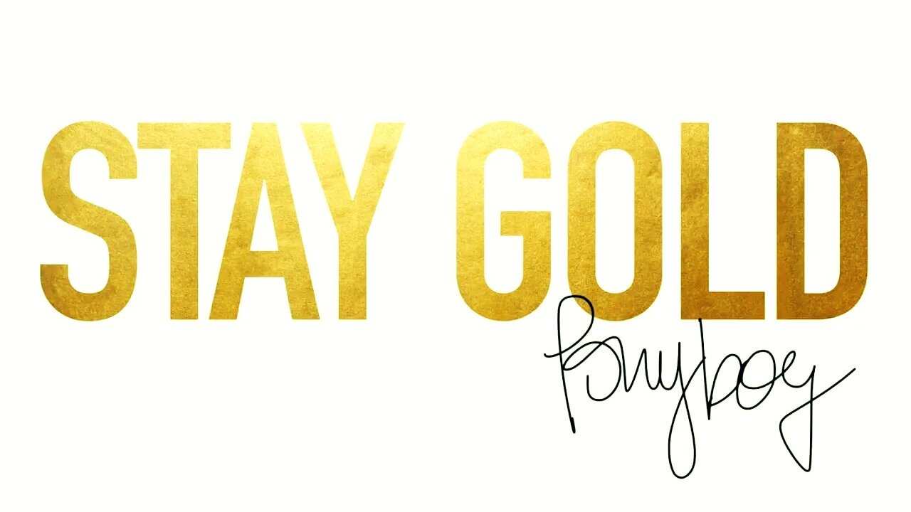 STAY GOLD Ponyboy