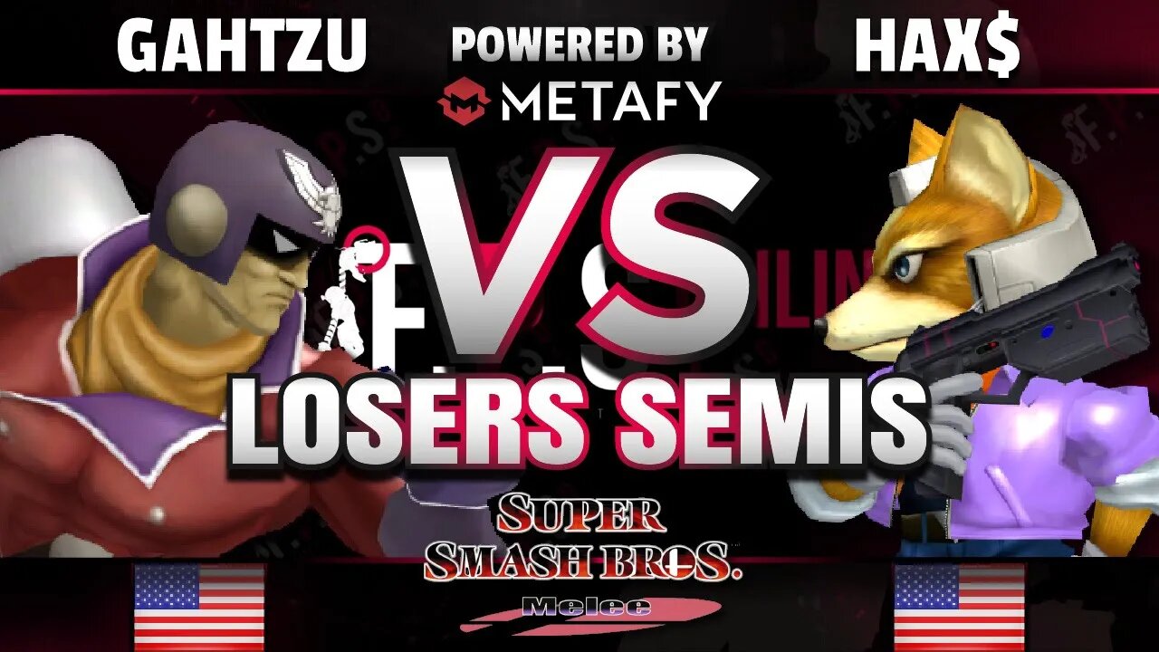 FPS4 Online - Revenge | Gahtzu (Captain Falcon) vs. EMG | Hax$ (Fox) - Melee Losers Semis