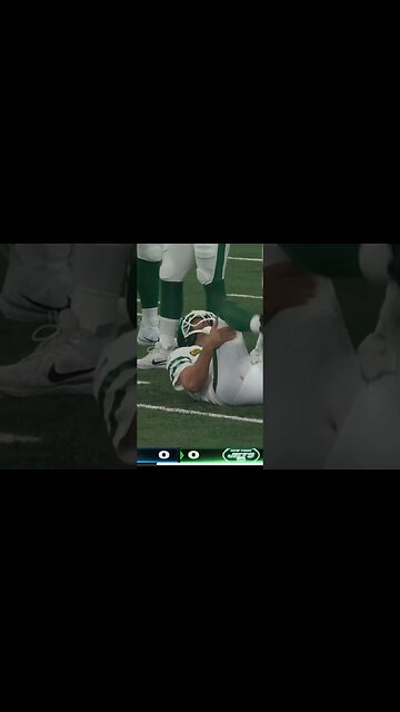Aaron Rodgers goes down injured in his 1st series as a Jet! #sportsbettingpicks #nfl #jets