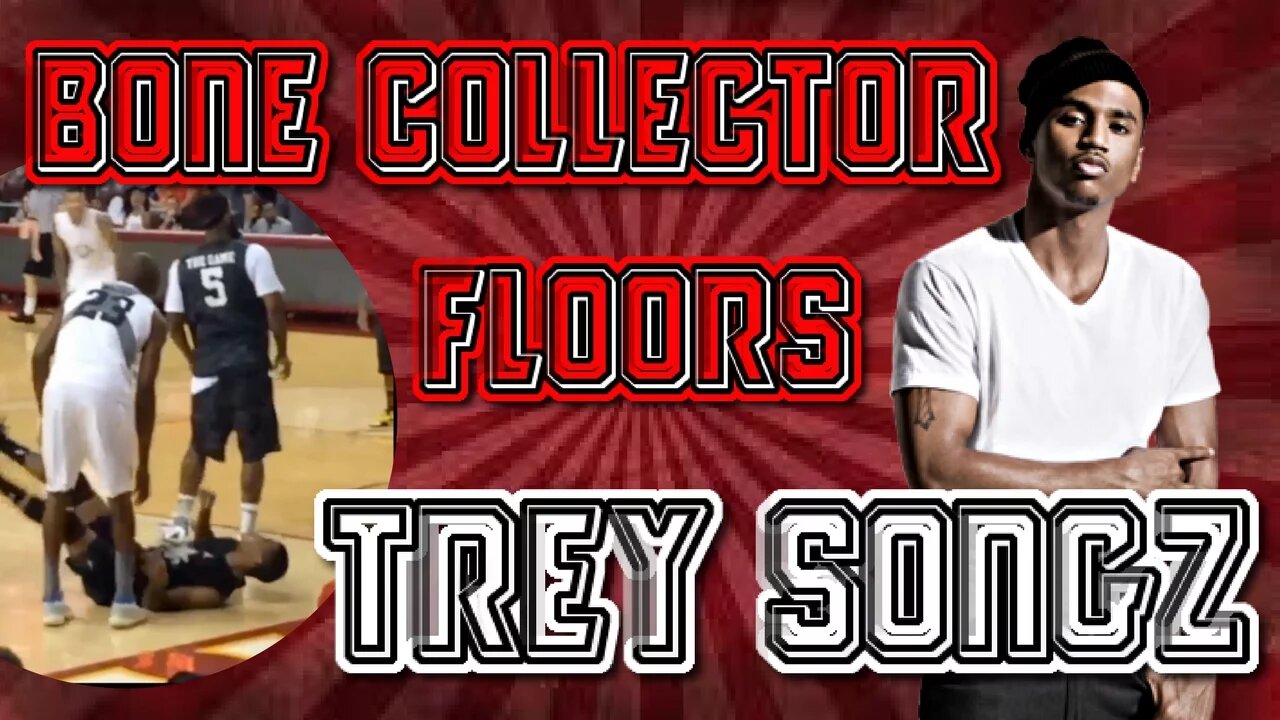 Bone Collector makes Trey Songz fall! Exclusive Chris Brown Interview Highlights at Power 106 Game!!