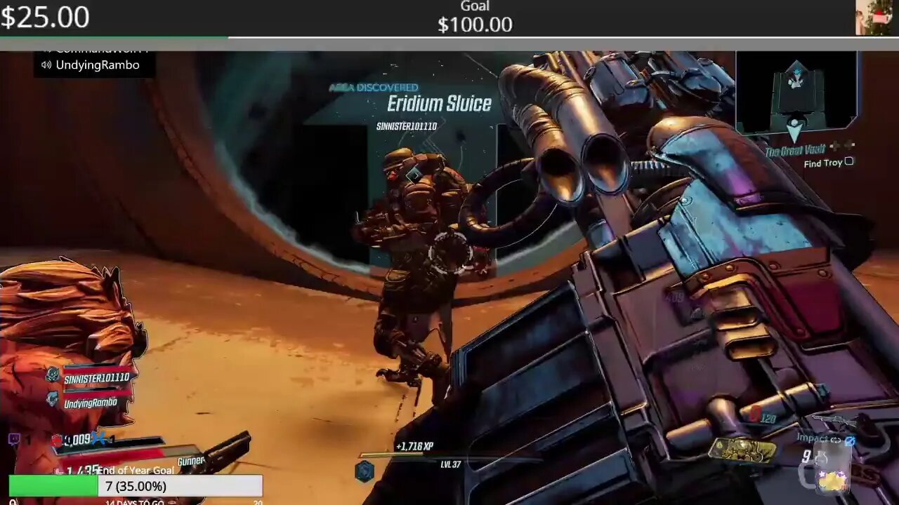 Charity Live Stream - Lootations of the Borderlands - Borderlands 3