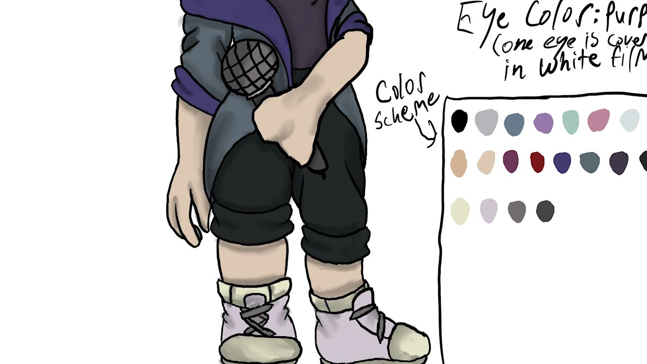 Fnf ramblings, featuring my oc Opal