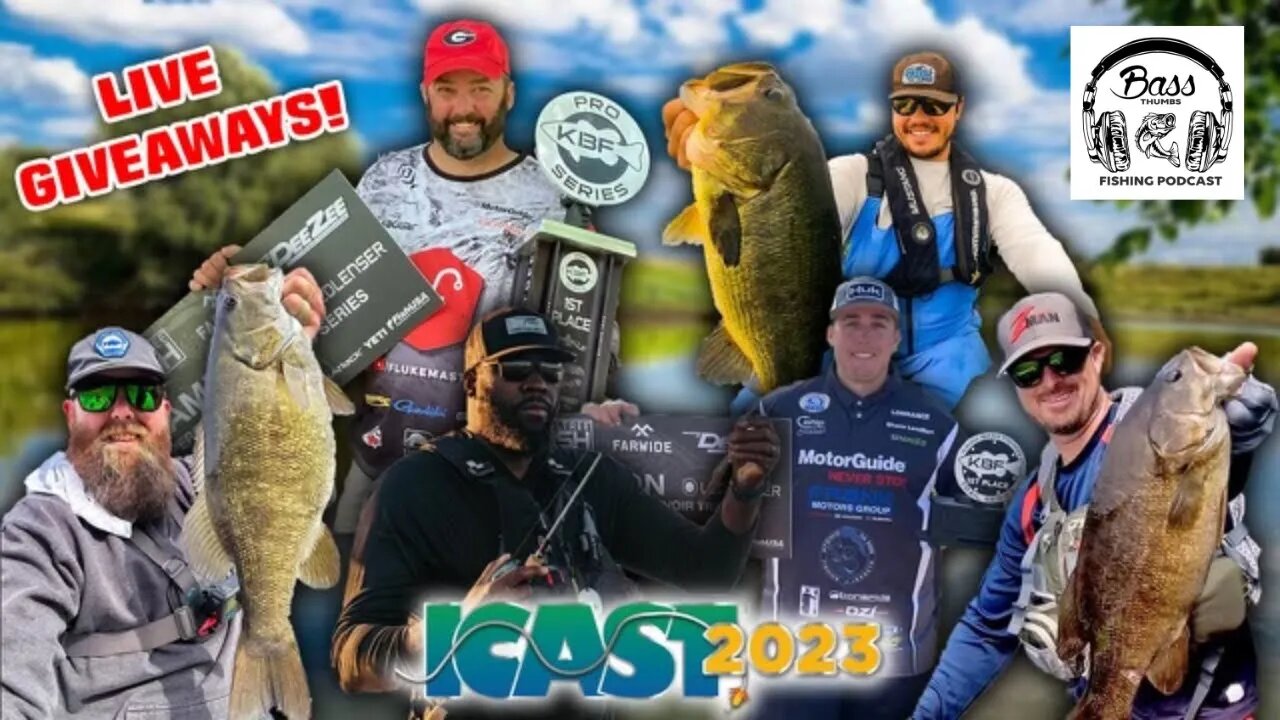 2023 ICAST Review w/ Flukemaster, Drew Gregory, Bailey Eigbrett, Brandon Hayes, And MORE!