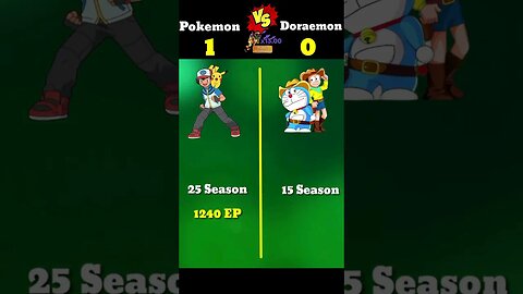 Pokemon vs Doraemon ❓#shorts #viral #youtubeshorts