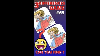 3 DIFFERENCES GAME | #65