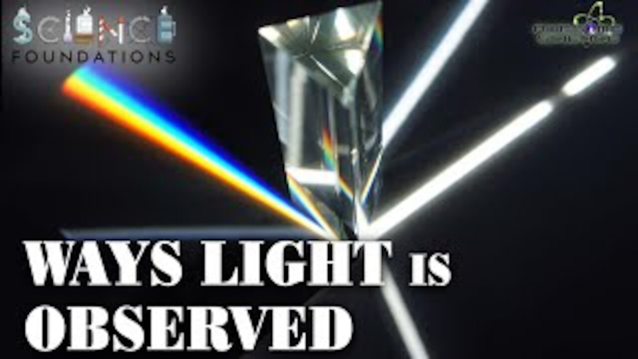 Ways Light is Observed | Science Foundations