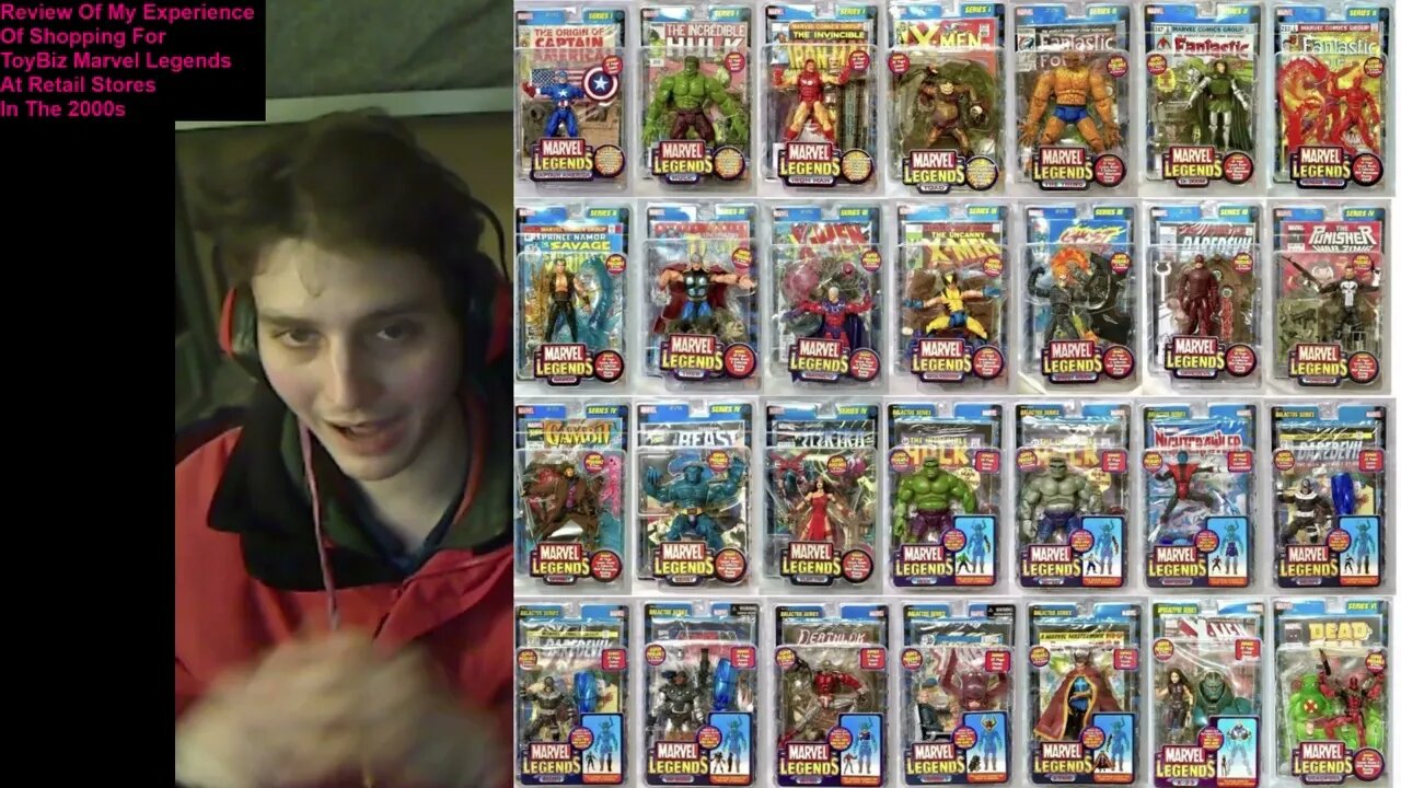 Review Of My Experience Of Shopping For ToyBiz Marvel Legends Action Figures At Stores In The 2000s
