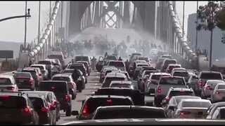 Ever the inovator in unpunished crime, California introduces the bridge takeover. 🤬