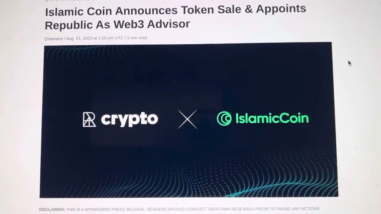 KABOOM…ISLAMIC COIN? Is RIPPLE XRP INVOLVED???