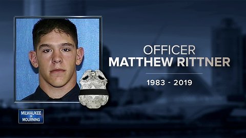 Matthew Rittner's funeral service