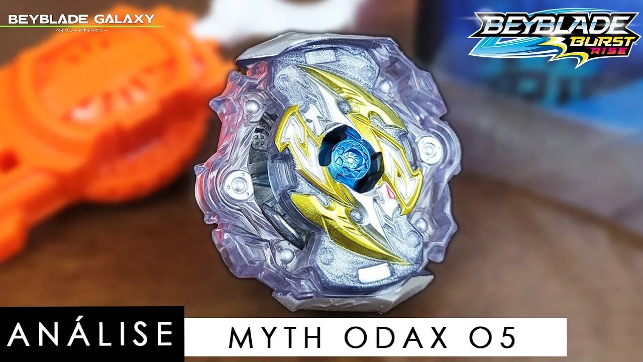 Análise MYTH ODAX O5 - Beyblade Burst Rise (HyperSphere)