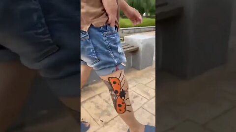 duas tatuagens em uma 😯😯