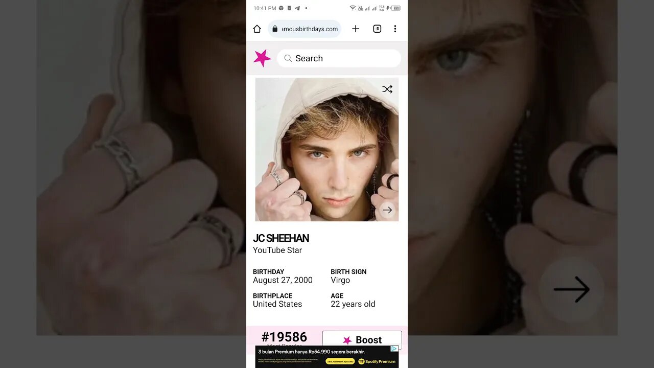 HAPPY 22 BIRTHDAY JC SHEEHAN