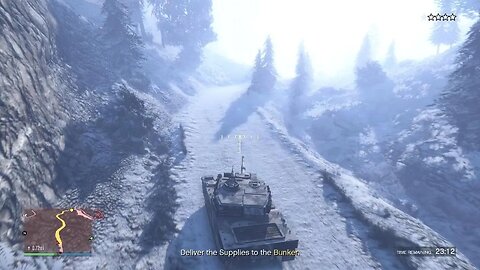 Grand Theft Auto V Stealing a tank for my Bunker