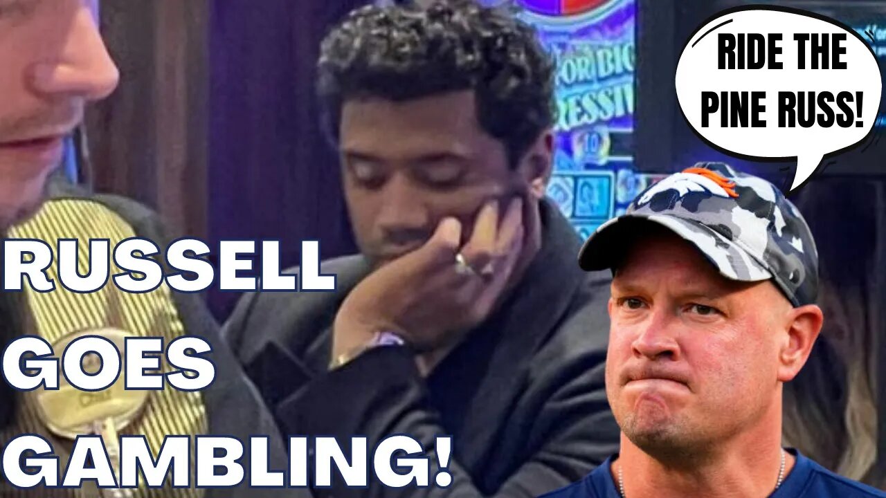 Russell Wilson Goes VIRAL In A CASINO?! Did Broncos Enter TANK MODE with Wilson Benching?