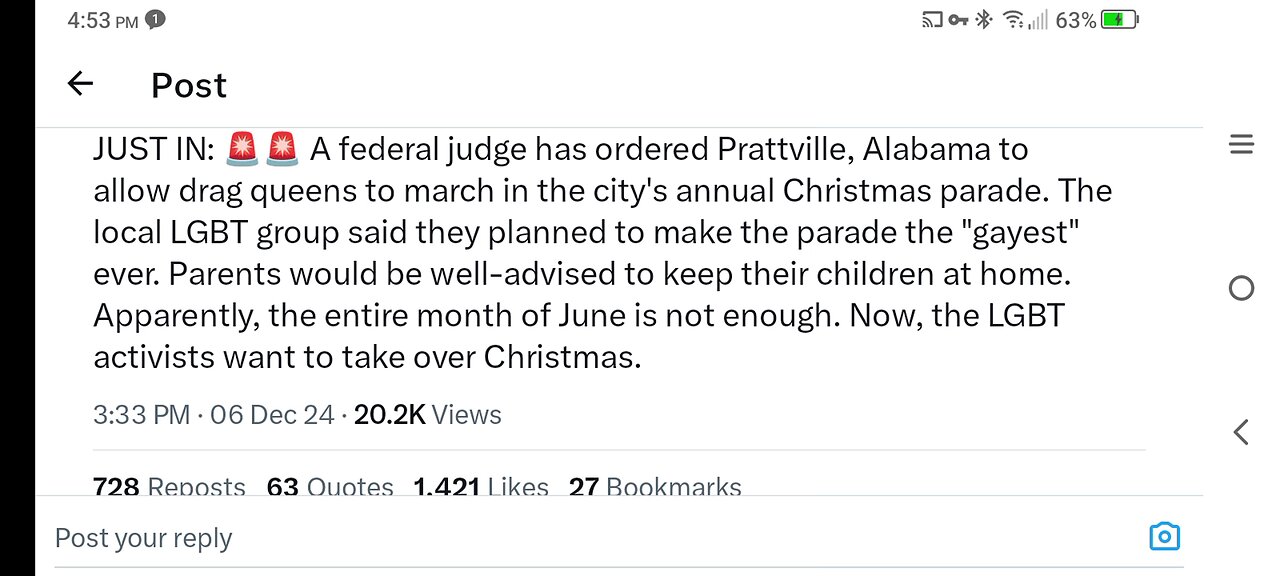 Drag Christmas Parade