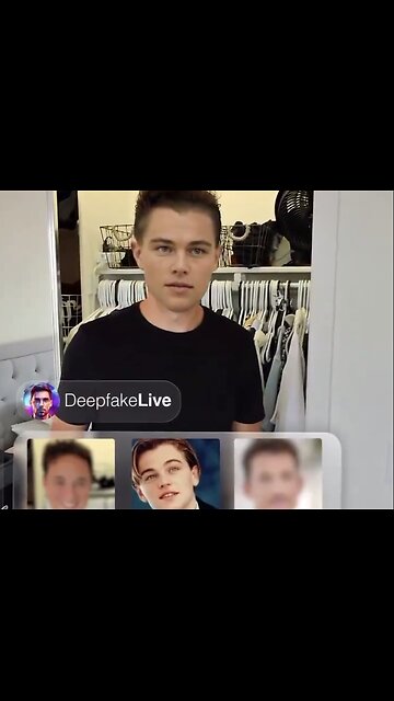 Apple Vision Pro Deepfake app concept