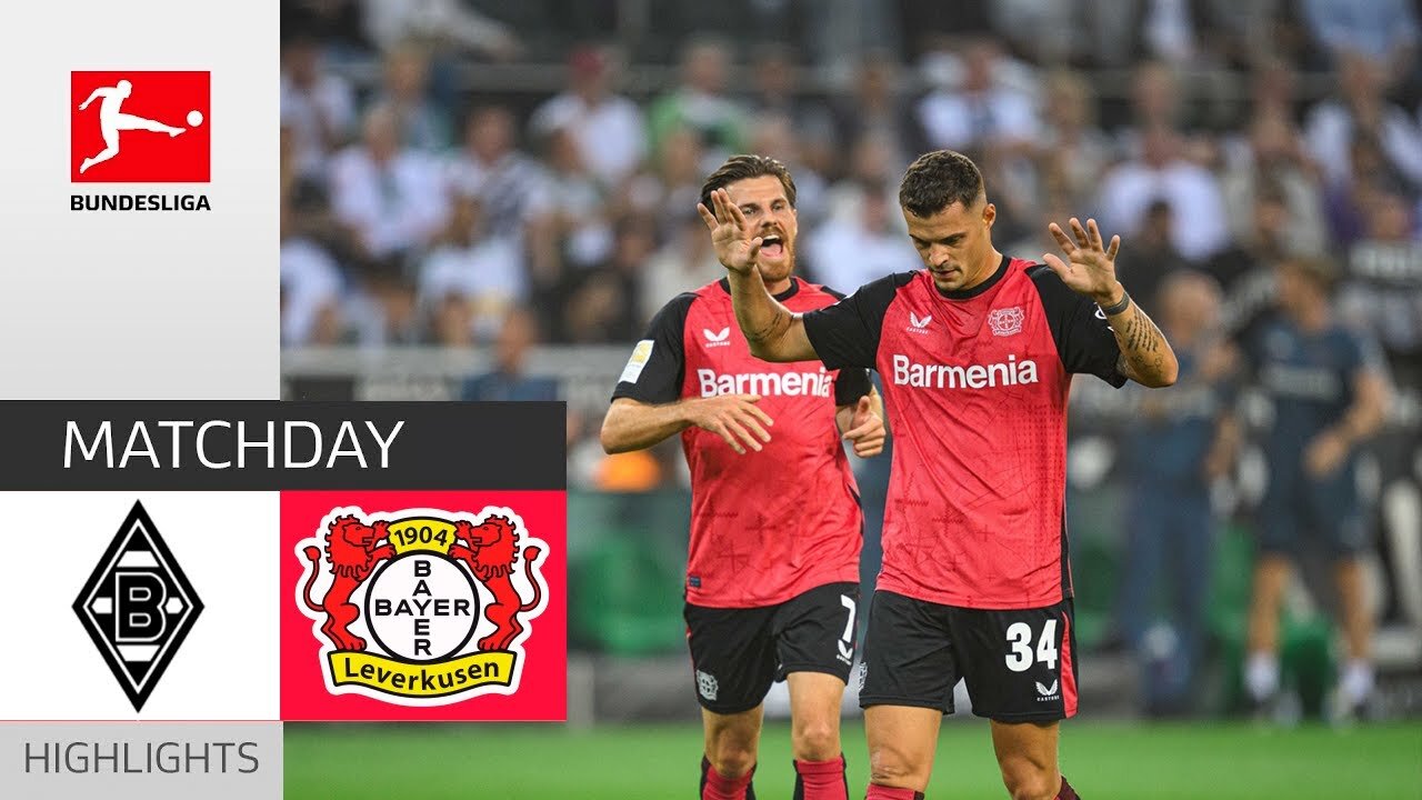 Borussia Mönchengladbach - Bayer Leverkusen 2-3 Highlights | Bundesliga - 2024/2025