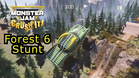 Monster Jam Crush It!: Forest 6 (Stunt)