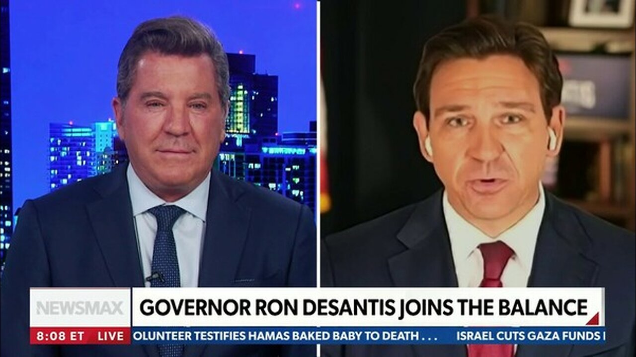 Gov. Ron DeSantis weighs in on U.S. funding for Israel